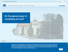 Tablet Screenshot of ewlandsberg.de